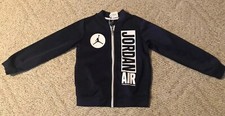 Jordan Track Jacket Boys 5 6 Years Jump Man Blue Full Zip Free Shipping