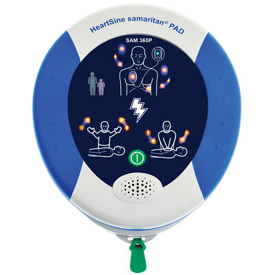 HeartSine Samaritan PAD 360P AED Defibrillator vollautomatisch