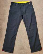 McDonalds Timeless Elements Pants Men's 40 x 32 Black Crew Work Uniform