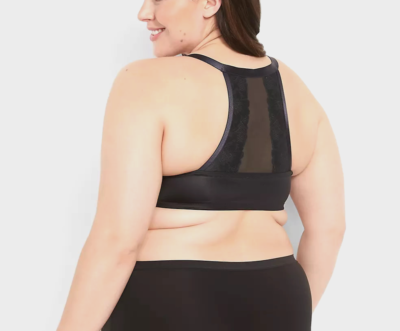 Cacique Lane Bryant Front Closure Smooth Boost Plunge Lace
