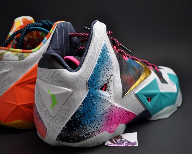 lebron 11 rainbow