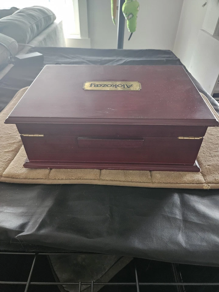 "Alokozay" 12 Pocket Wood Tea Box - Image 3 of 3