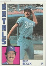 FREE SHIPPING-MINT-1984 Topps #26 Bill Black Royals PLUS BONUS CARDS