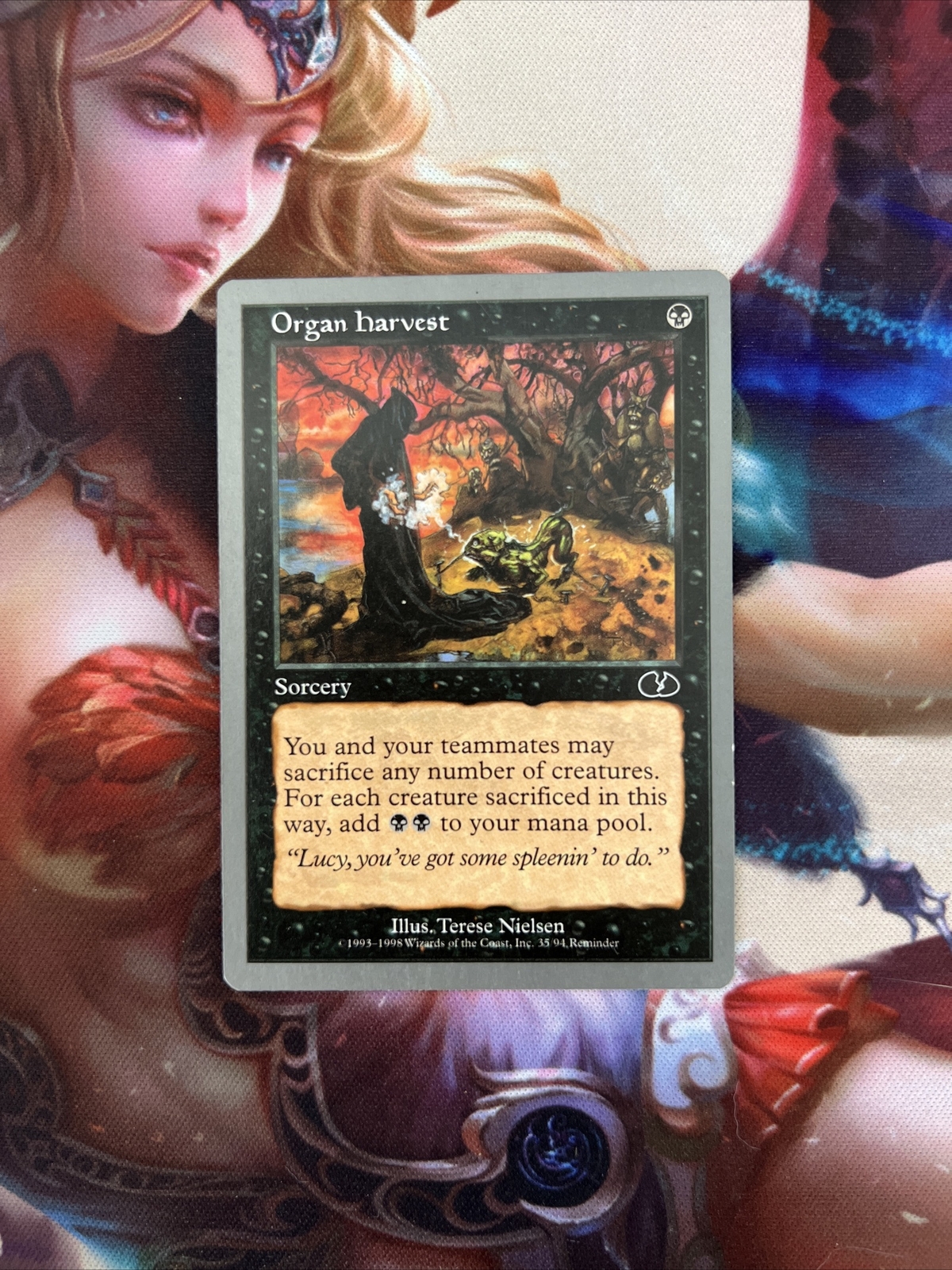 1998 Magic: The Gathering - Unglued #Organ Harvest Magic Card () Cards - LP