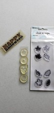 Autumn Leaves clear stamps