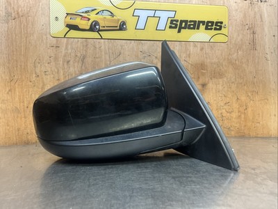 BMW X5 E70 Left Passenger Side Electric Wing Mirror Black N/s 