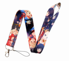 lot new 10pcs anime Lanyard Mobile Phone ID Card KeyChain Holder