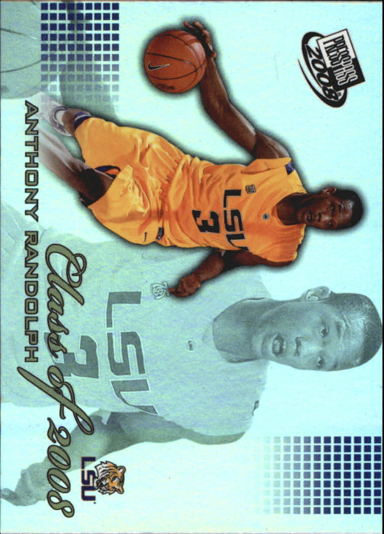 2008 Press Pass Basketball "Class of 2008" Insert Cards
