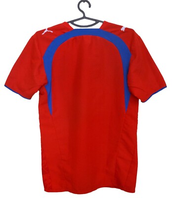 CZECH REPUBLIC NATIONAL TEAM 2006/2007 HOME FOOTBALL SHIRT JERSEY