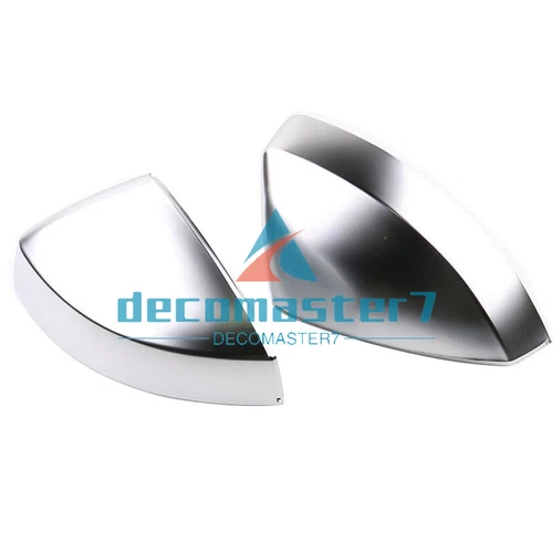 8V0857527 Pair Chome Rearview Mirror Cap Cover For AUDI A3 S3 RS3 8V 2013-2015