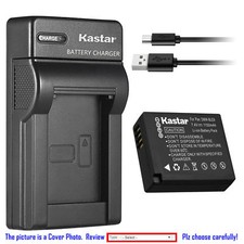 DMW-BLE9 Battery or Charger for Panasonic DMW-BLE9E DMW-BLG10E Leica BP-DC15