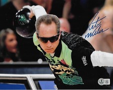PETE WEBER Signed Autographed 8x10 Photo Beckett BAS COA PBA Bowling