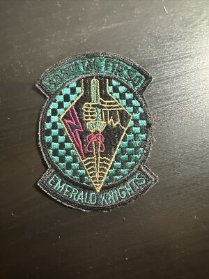 301st Emerald Knights Tac FTR SQ Patch