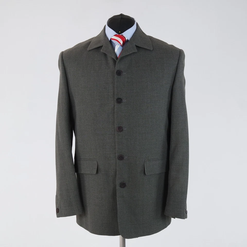 Mens Vintage Blazer 42R UK Size SPRINGFIELD 5 Button Wool Sport Coat Jacket - Image 4 of 4