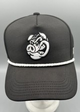 Vtg Rockford Ice Hogs All Glory To God Josiah Sloven Melonware SnapBack AHL Hat