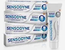Sensodyne Repair & Protect Sensitive Toothpaste, DEEP REPAIR, 3.4 oz Ea, 4 PACK