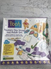 Disney Pooh Blustery Day Stamp  Mobile Set Crayola 1995 New Sealed