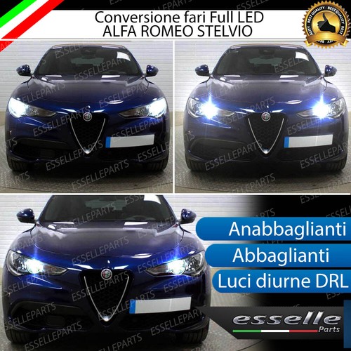 KIT FULL LED ALFA ROMEO MITO ABBAGLIANTI H7 6000K 9800 LUMEN - Foto 4