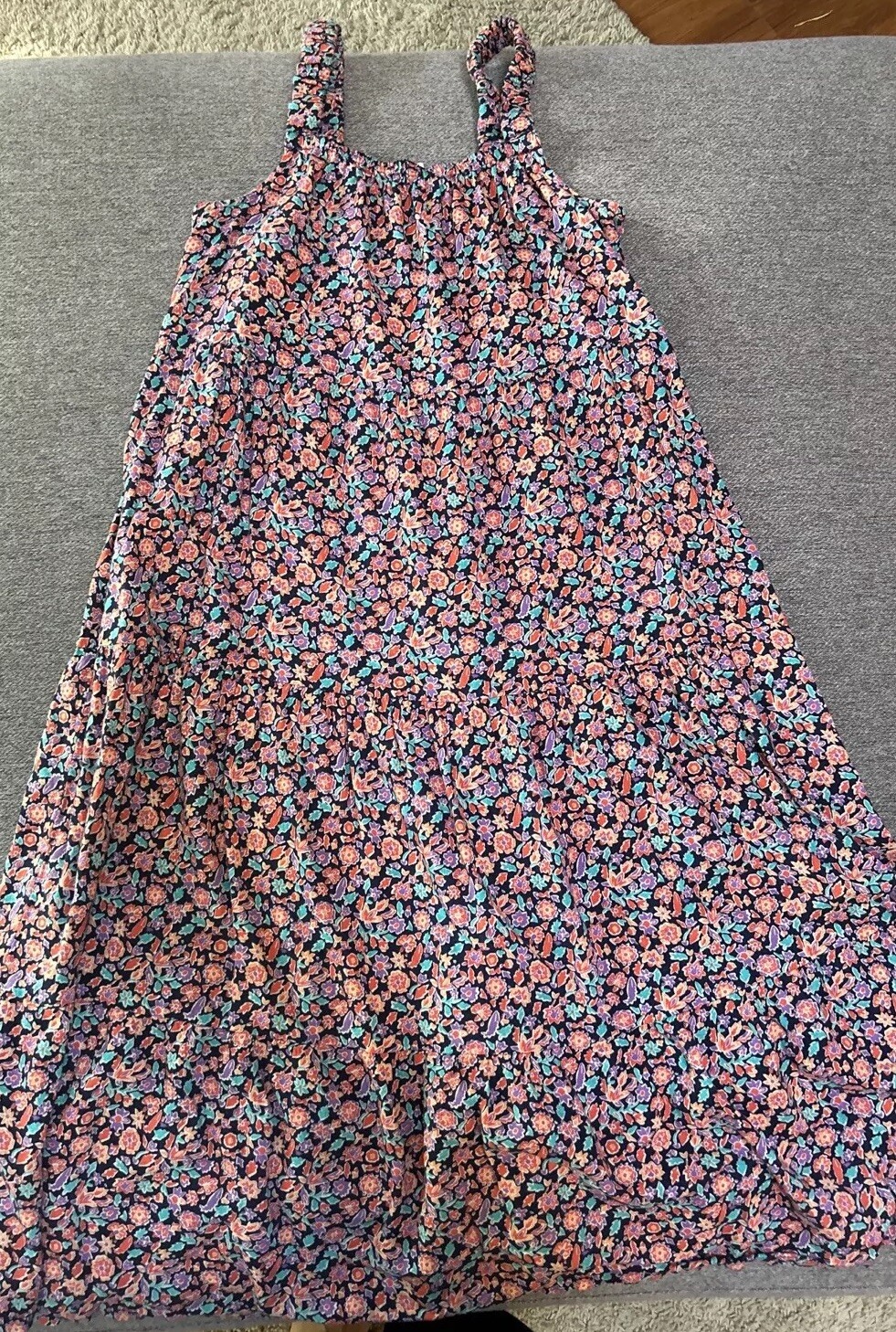 Gap Kids Girls Large Sleeveless Floral Maxi Dress