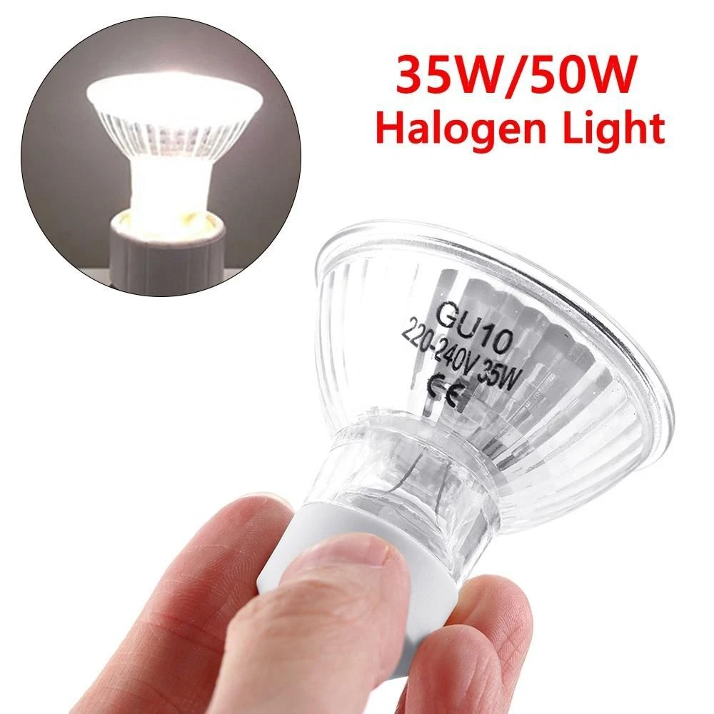 35 50W Home Decor Goblet Warm Clear Lamp Bulbs Halogen Light