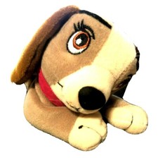 NWT Rare Disney Lady  The Tramp Dog Bean Bag Plush Toy Collectible 8  