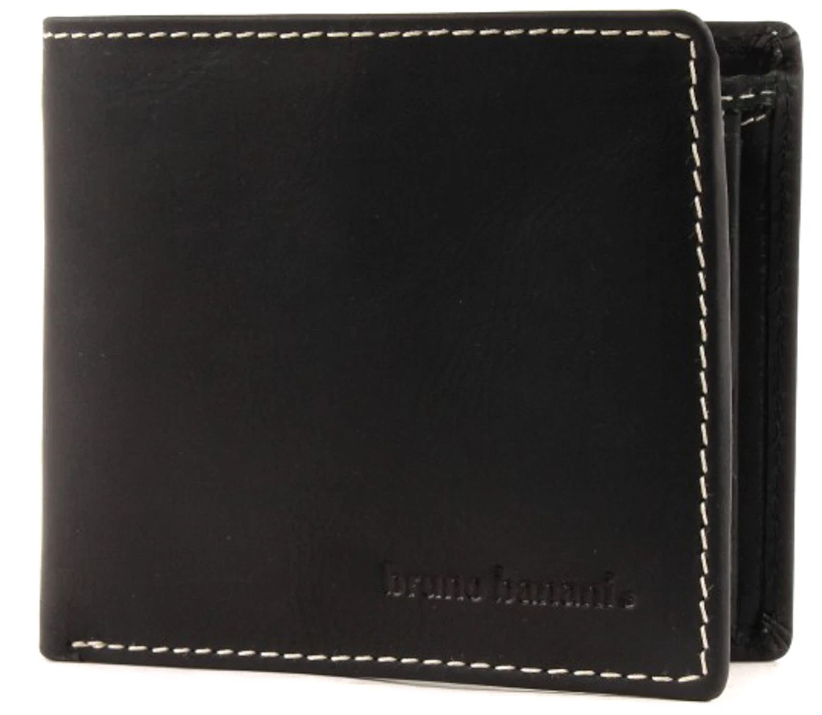 Portafoglio In Pelle Bruno Banani Phoenix, Marrone, 11 Cm - Compatto Con Scomparti Per Carte E Monete
