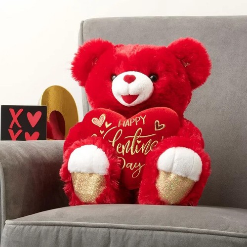 WAY TO CELEBR VALENTINSTAG Geschenk SWEETHEART TEDDYBÄR ROT - Bild 14 von 80
