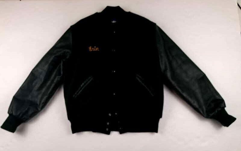 Harrison Varsity Varsity Jacket Large Leather Sle… - image 2