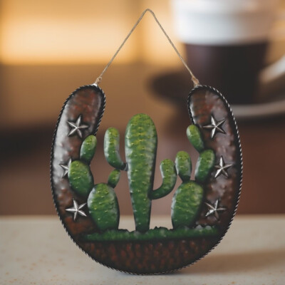 18''H Cactus Wall Decor Ornament Home Decor Unique Gift
