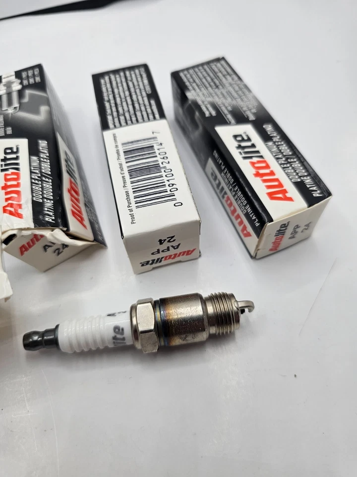 (CANTIDAD 8) Bujía Autolite Doble Platino APP24 para Ford F-250 HD F-350 1997 Foto 2 de 4