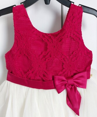 open lace back dress Amelia Couture Princess Holiday Dress