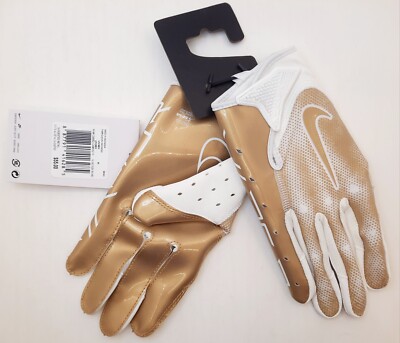 nike vapor jet 5.0 football gloves gold