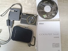 Nikon COOLPIX S640 Tested Working With Battery  Charger From Japan