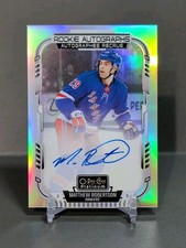2025-26 O-PEE-CHEE PLATINUM ROOKIE AUTOGRAPHS RAINBOW R-MR MATTHEW ROBERTSON RC