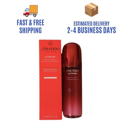 Shiseido Ultimune Power Infusing Face Serum 100ml 3.3oz New In Box