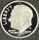 2009-S Roosevelt Dime. Silver Proof. 90% Silver