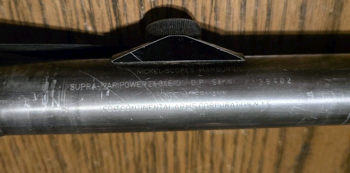 Nickel Scopes Marburg/L Supra Varipower 2.5-8x E/O Germany