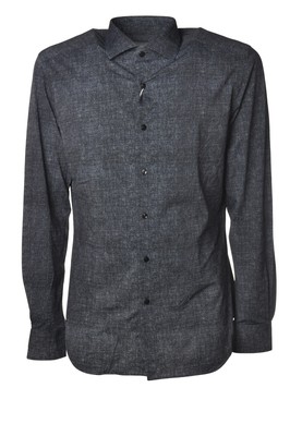 Xacus Mann Hemdkragen Frankreich Blau 13944