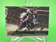 PATRIK BERGLUND 2014-15 Upper Deck Canvas #C192 - NM/MT - Blues