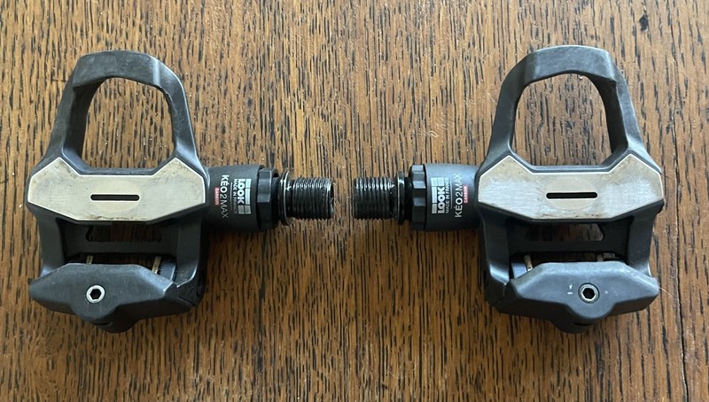 Look Keo 2 Max Carbon Road Bike Pedals - Used