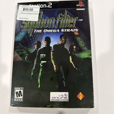 Syphon Filter: The Omega Strain (PS2,2004) CIB W/ Slipcover