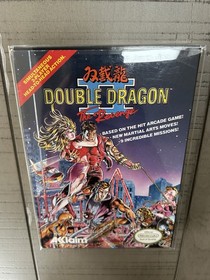 Double Dragon II 2 - Nintendo NES - Originale autentico - completo con manuale