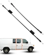 KPALAG Right Side Door Latch Release Cable Compatible with Ford E150 E250 E35...