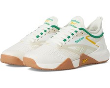 new women's 5 reebok nano court tennis/pickleball shoe chalk/green - IH9936