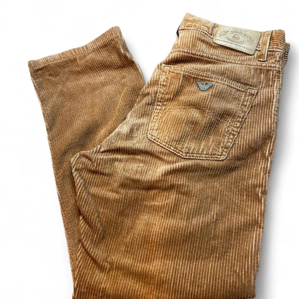 Giorgio Armani Corduroy Pants for Men for sale | eBay