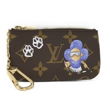 LOUIS VUITTON Pochette Cles Coin Case Monogram Vivienne Winter Holiday M15341