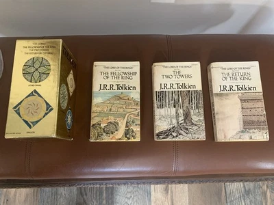 J.R.R. Tolkien The Lord of the Rings & Fiction Books with Vintage