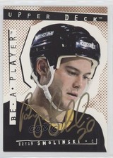 1994-95 Upper Deck Be a Player Signatures Bryan Smolinski #47 Auto 2a2