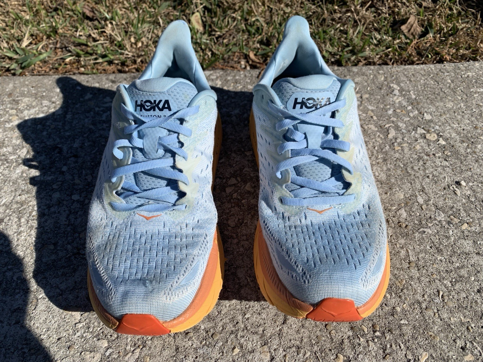 Size 8.5 B - Hoka One One Clifton 8 Womens Shoes Blue Running Sneaker thumbnail 4