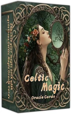 Celtic Magic Oracle Cards, Tarot Card, Oracle Cards for Beginners, Holistic Affi